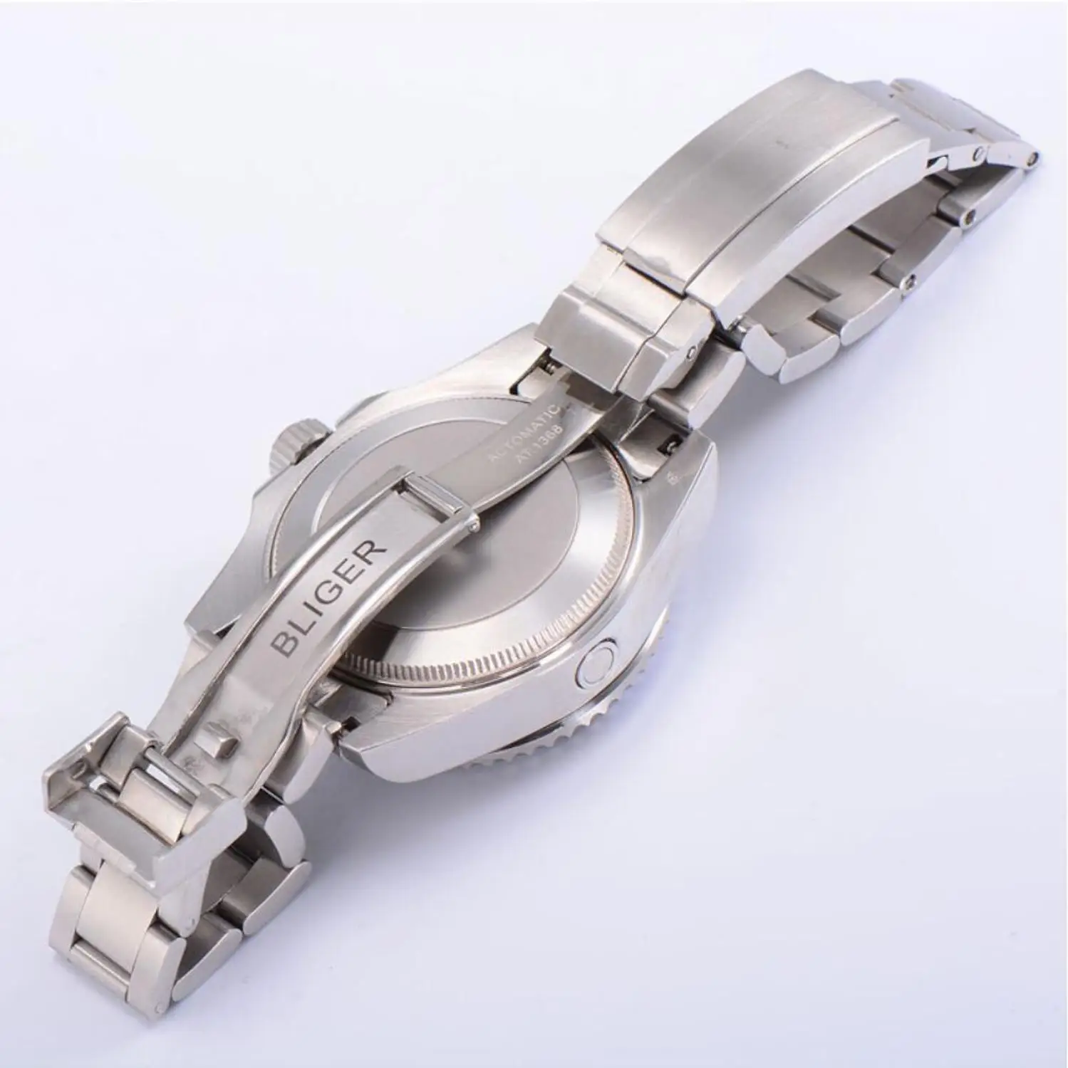 Мужские часы с Циферблатом из нержавеющей стали 44 мм|Мужские механические часы| |