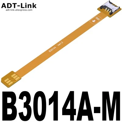 

Кабель-удлинитель с Micro SIM-картой 3G 4G «папа» на micro-SIM «мама»