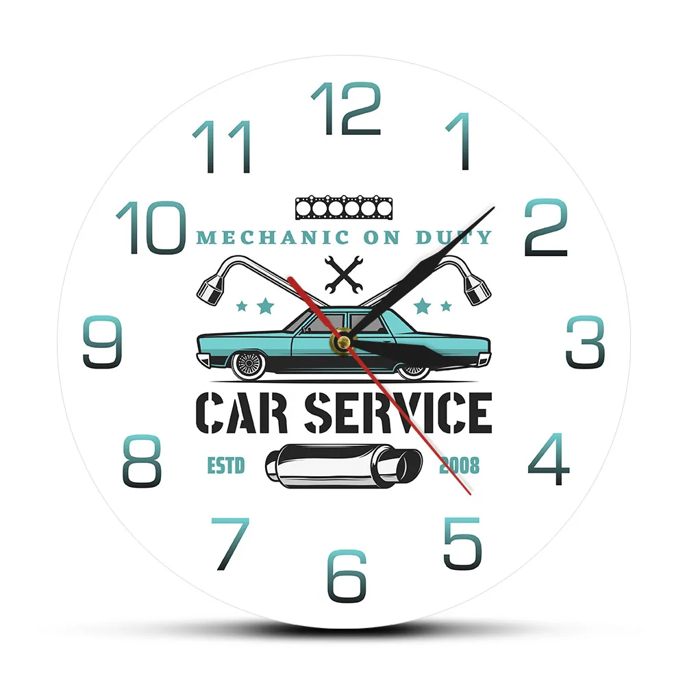 Механические наручные часы для автосервиса на заказ автоматические гаражный