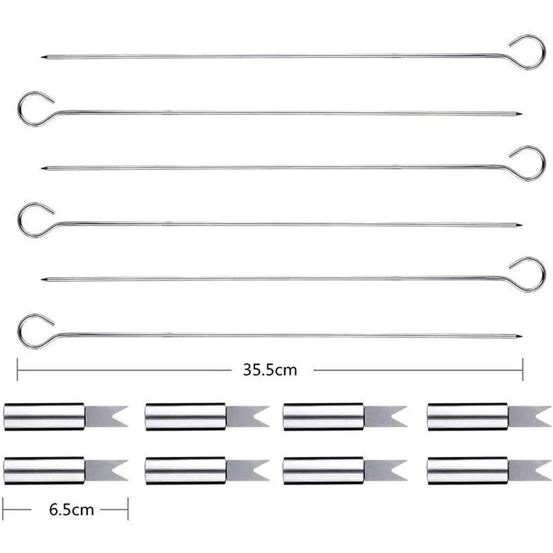 Набор инструментов для барбекю из нержавеющей стали 3/5/7/8/20 шт. принадлежности