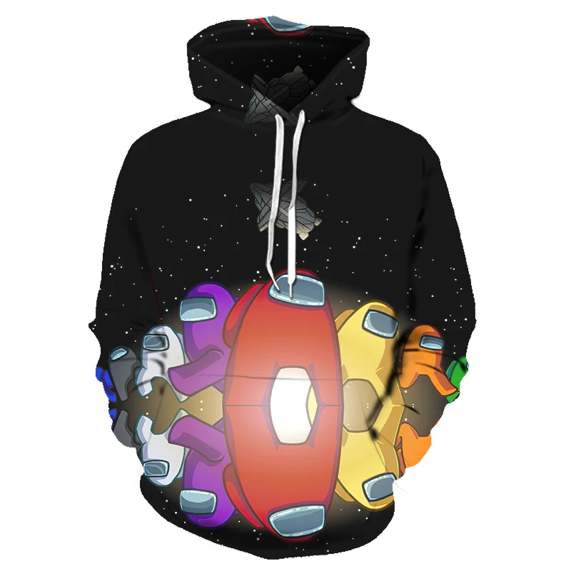 

2021 New 3D Printed Oversized Hooded Sweatshirt Men's And Women's Fashion Harajuku Casual Hoodie Cute Anime Patterned Sweatshirt