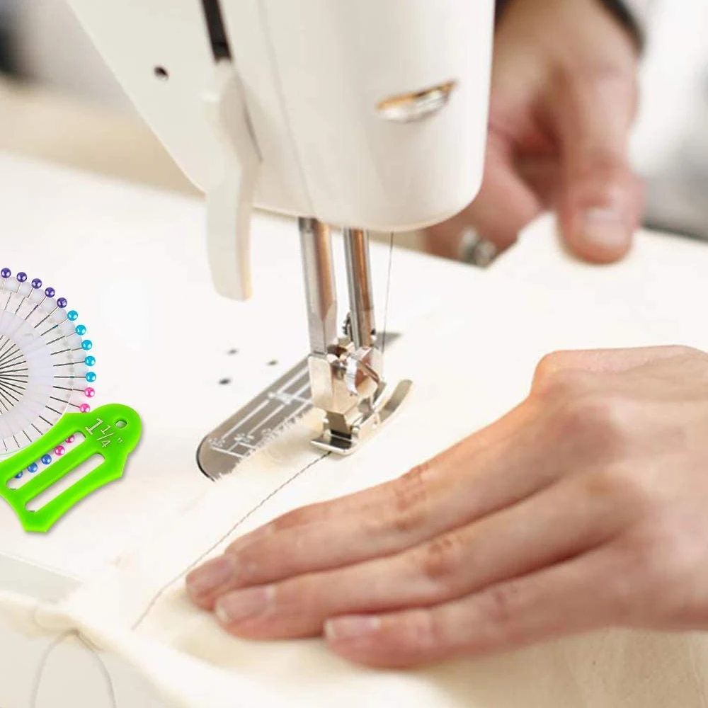 10 шт. тканевая клейкая лента для переплетения с 40 стеганые булавки и кольцо