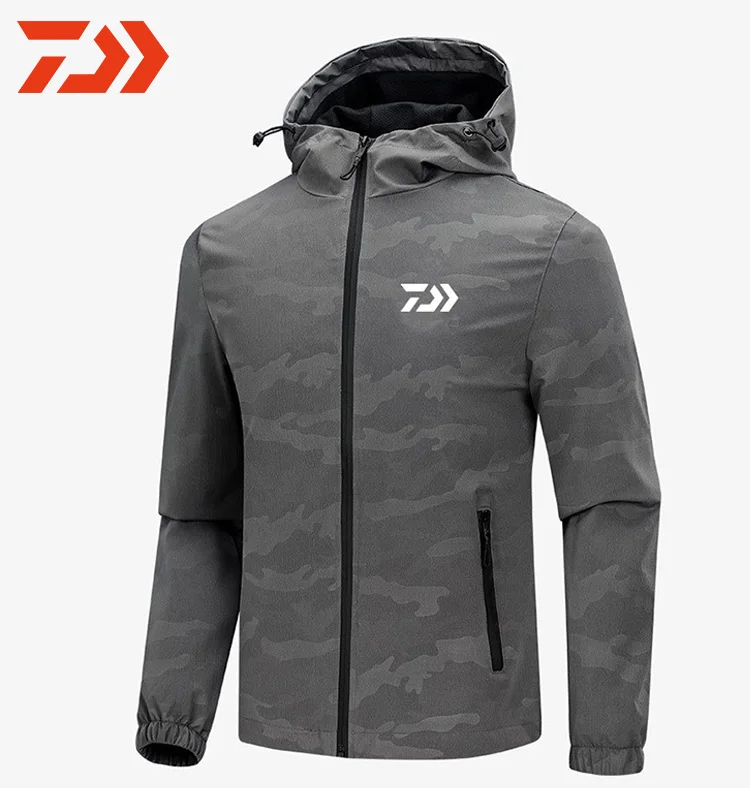 Осень 2020 Мужская дышащая рыболовная куртка водонепроницаемая одежда для улицы