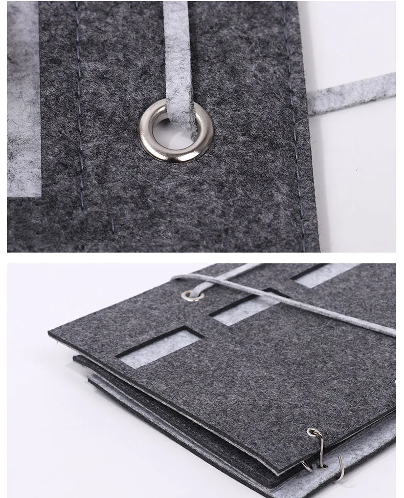 

Hot Sale Felt Sunglasses Storage Box Storage Hanging Bag Glasses Wall Bag Jewelry Storage Bag Wall Pocket Storage Box Organizer