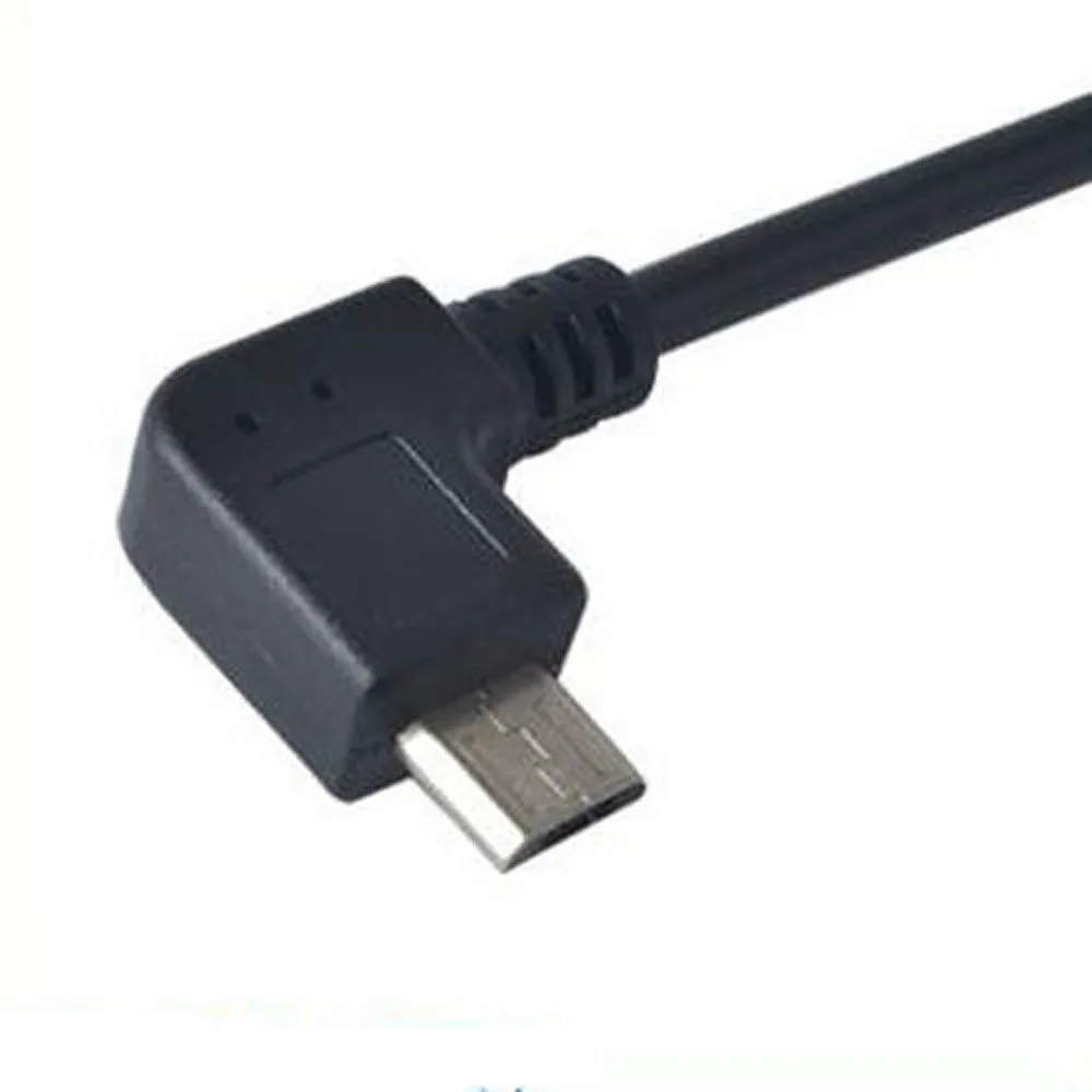 Новый переходник для кабеля USB 2 0 OTG мама под углом 90 градусов Micro папа