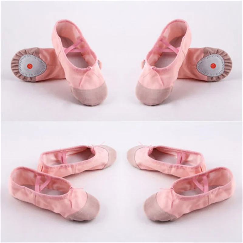 Children Girls Cotton Ballet Dance Shoes Slippers Gymnastics Baby Yoga Flats Kids Shoe Women Ballerina 22-30 | Спорт и развлечения