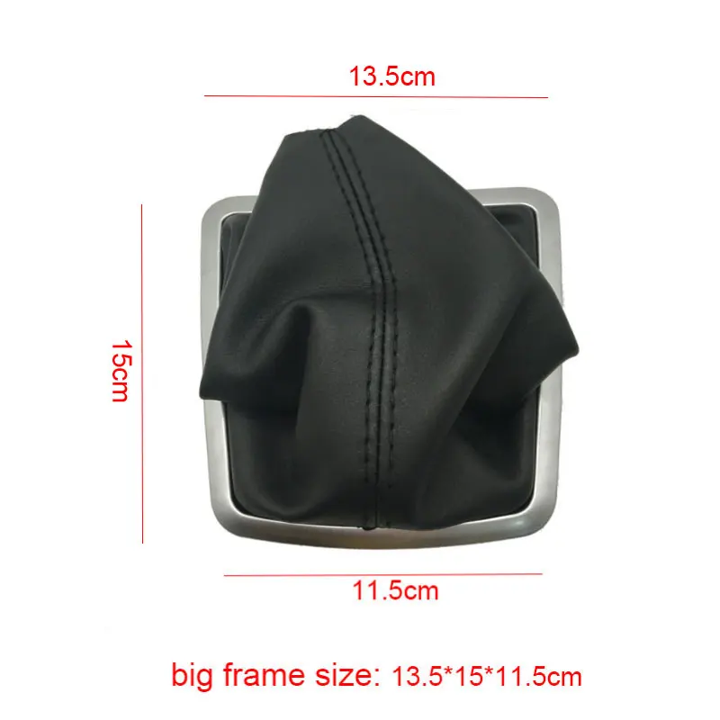 Ручной рычаг переключения передач из искусственной кожи для Ford Focus 2 MK2 FL MK3 MK4 MK7 KUGA