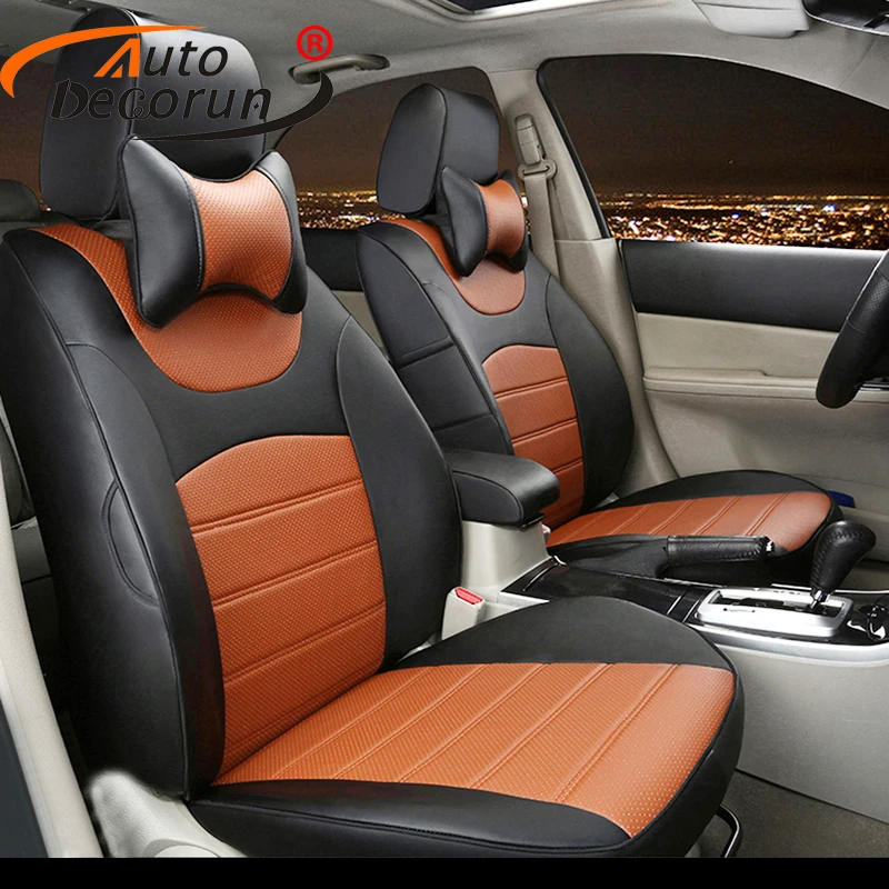 Автомобильные чехлы на сиденья охватывает полный набор для Nissan Qashqai 2016-2021 Кожаные