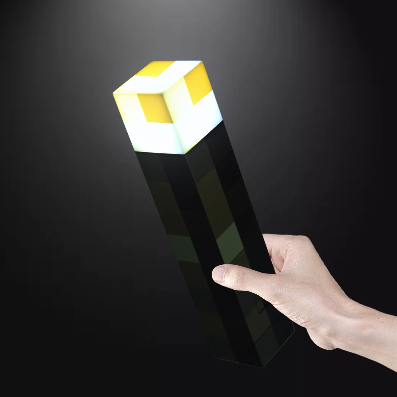 

11.5 Inch Brownstone Torch Night Light Led Lamp Usb Rechargeable Lights Game Lighting Model