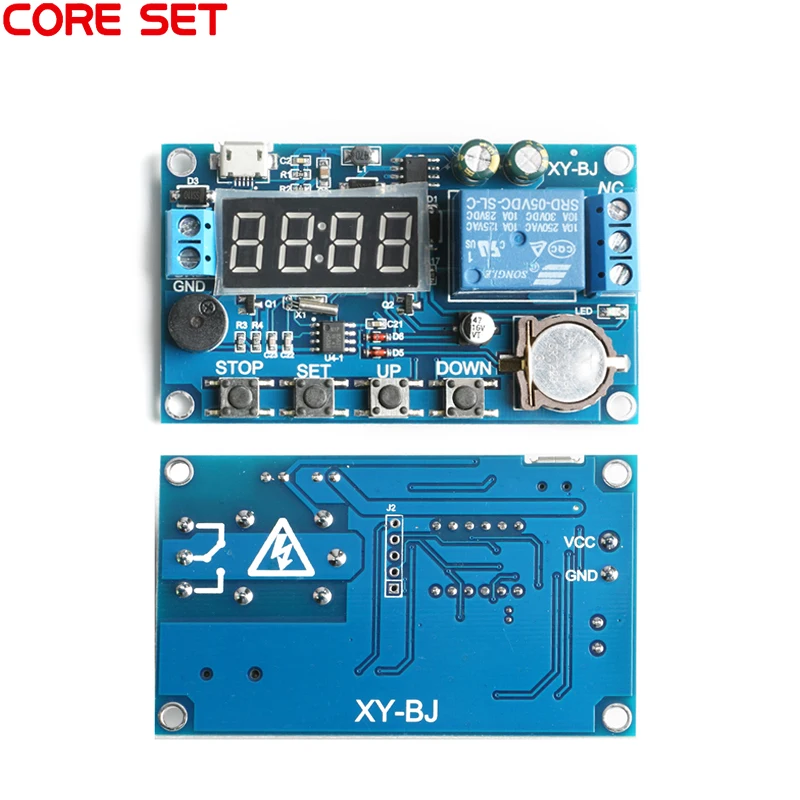 Релейный светодиодный с цифровым светодиодным индикатором в режиме реального