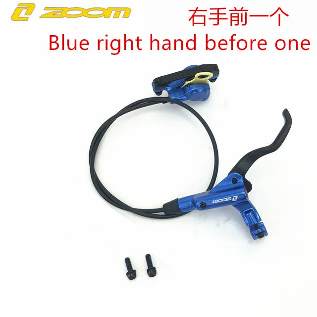 Blue right front ZOOM Xinlong HB875 горный велосипед дорожный велосипед передний и задний масляный диск Гидравлический дисковый тормоз s гидравлическая Дисковая тормозная система - Цвет: Blue right front