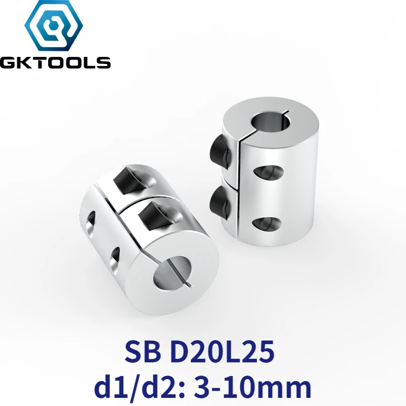 

D20XL25 High Precision Rigid Coupling 3D Printers Parts Aluminium alloy Shaft Coupler Screw For Stepper Motor Accessories parts
