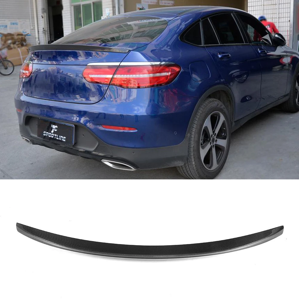 Автомобильный задний спойлер из углеродного волокна/ФАП крыло багажника для