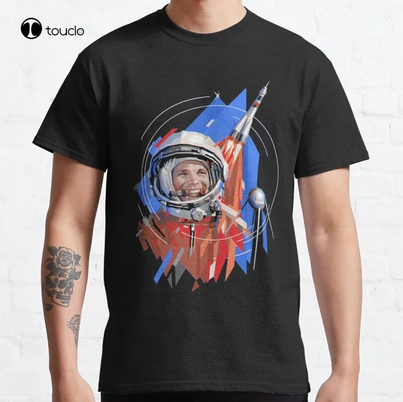 

Comrade Gagarin Classic T-Shirt Cotton Tee Shirt Unisex