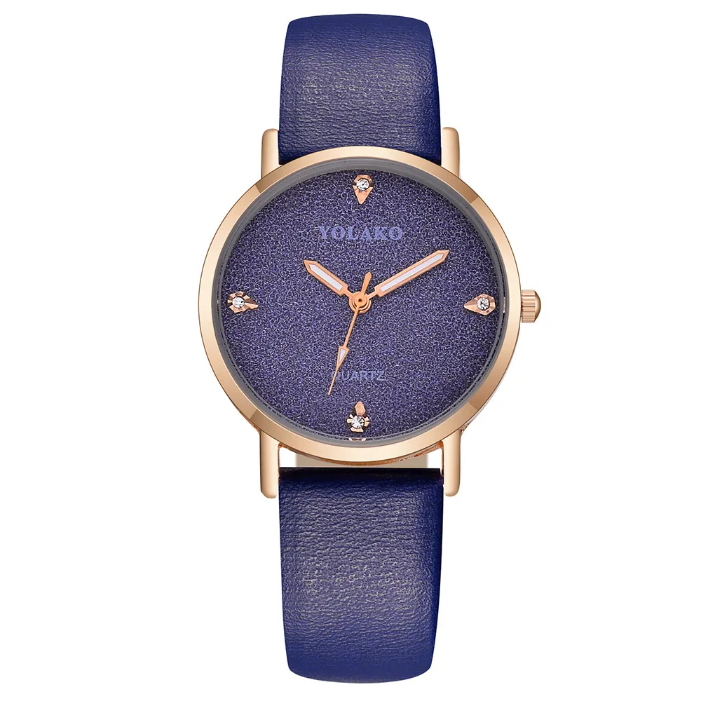 Часы наручные женские кварцевые с кожаным ремешком аналоговые 2020 | Наручные часы