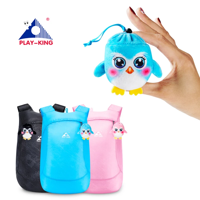 

PLAYKING Lightweight Nylon Foldable Backpack Waterproof Mini Travel Backpack Women small Bag Folding shopping school bag