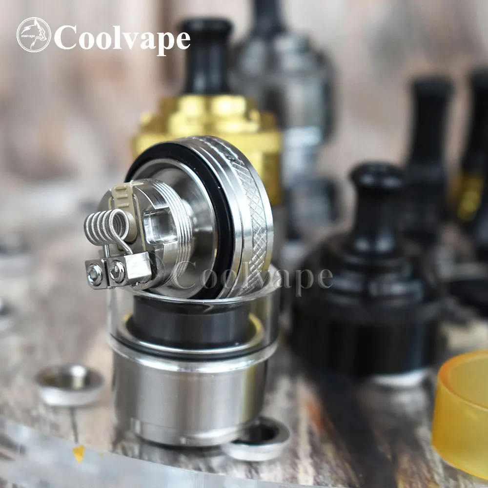 Coolvape BSKR V2 MTL RTA Berserker обслуживаемый атомайзер 3 мл rta испаритель 24 мм | Электроника