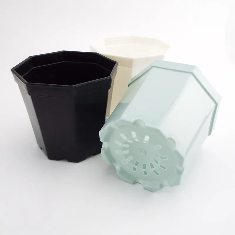 

10pcs Plastic Square Plant Flower Pot Home Garden Planter Tools Plant Pots Gardening Nursery Pots for Herb Succulents U27