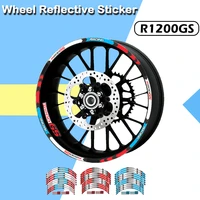 strips motorcycle wheel tire stickers car reflective rim tape motorbike bicycle auto decals for bmw r1200gs r1200 gs