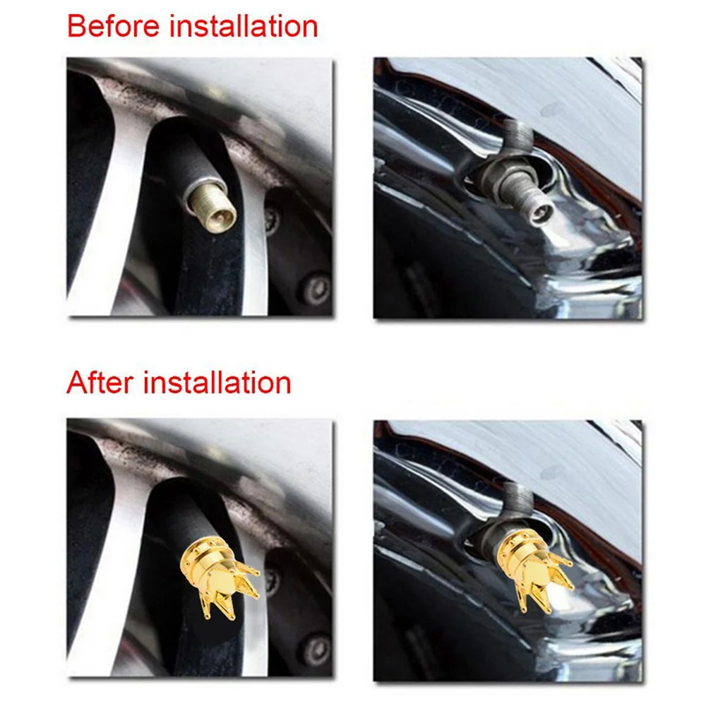 DSYCAR 12 шт./лот автомобильные велосипедные мотоциклетные шины колпачок клапана