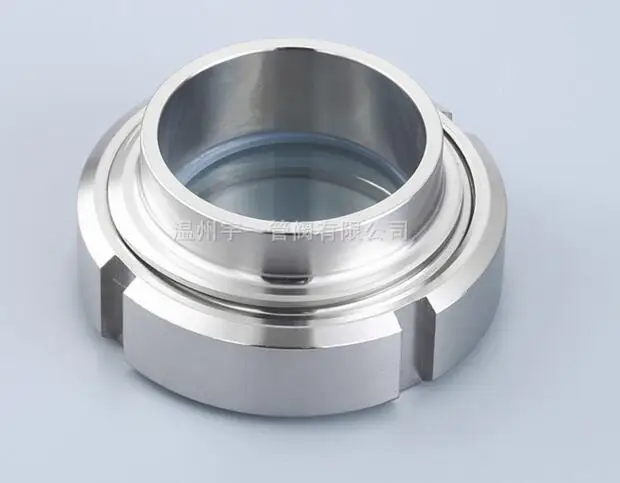 

Free shipping 4" 102mm 304 Stainless Steel Union type Sight Glass