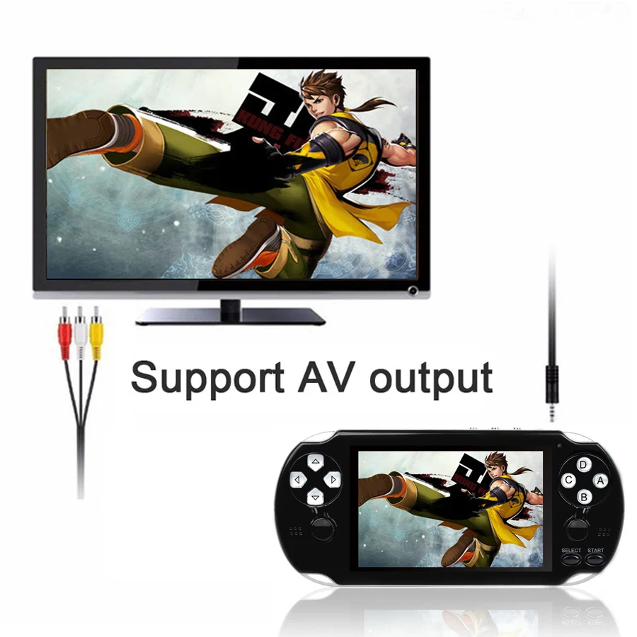 

16G 4.3" Handheld Game Player Portable Multimedia Player Digital Video Camera PAP Gameta II Video Games With Camera Recorder