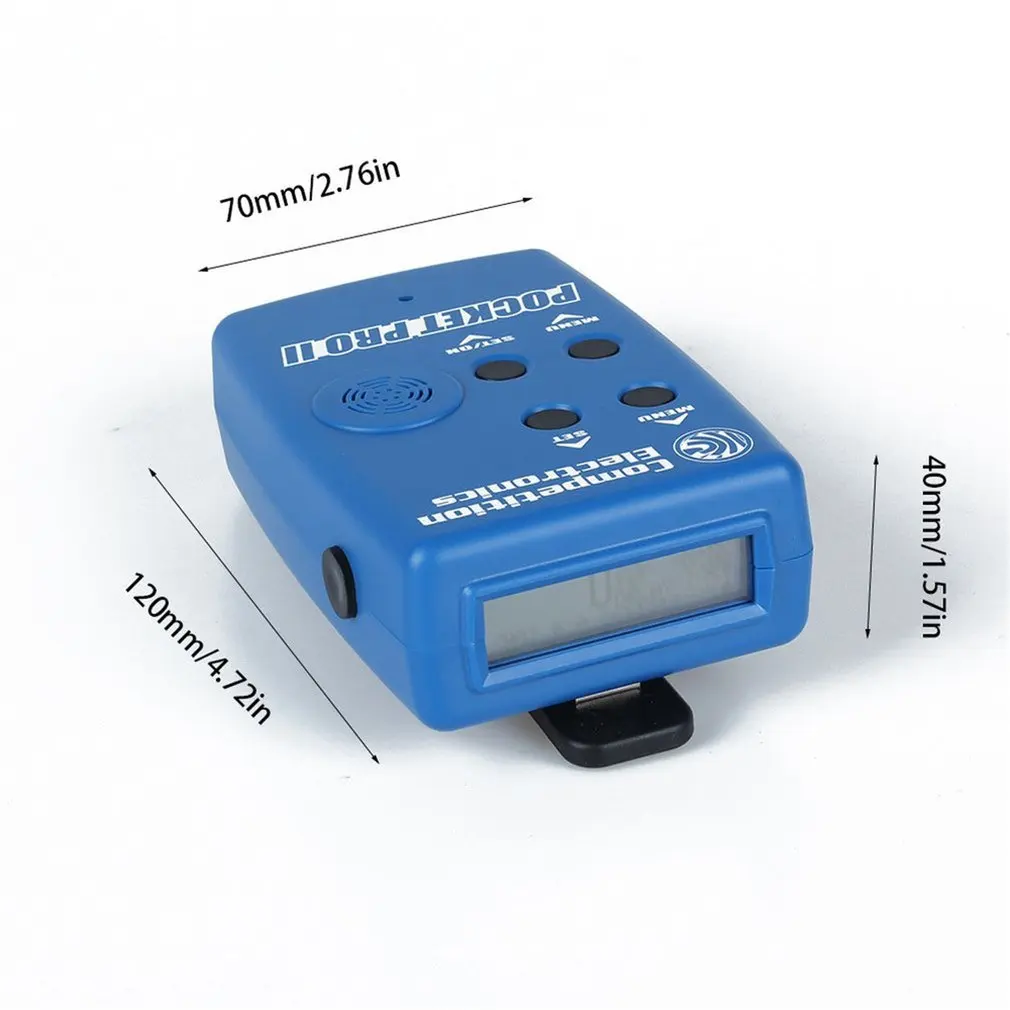 

Outdoor Competition Electronics Pocket Pro II Shot Timer with Sensor Buzzer Beeper Hunter Training Shooting Timer Speed Measures