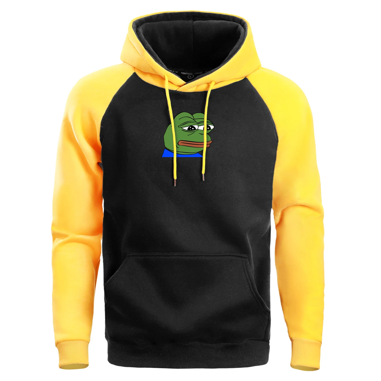 2019 Sad Frog спортивная одежда реглан толстовки мужские хип-хоп флис длинный рукав