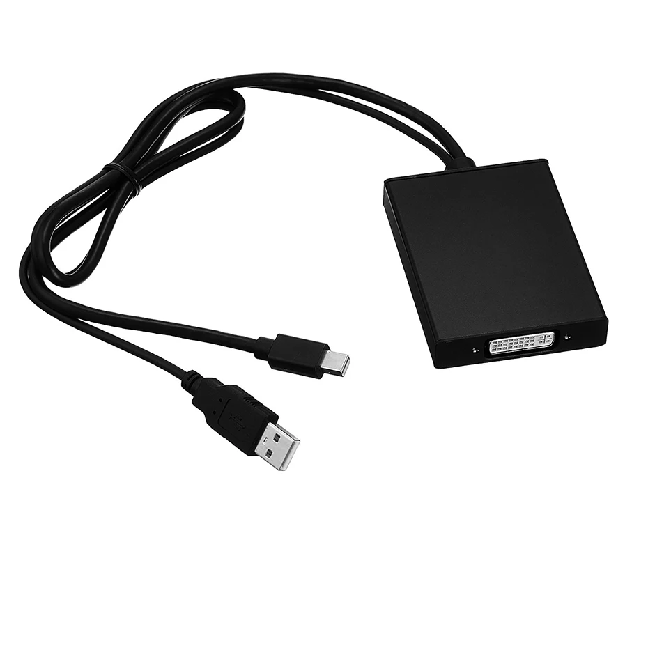 Mini DisplayPort-DVI Dual-Link активный адаптер с USB-источником питания до X | Электроника