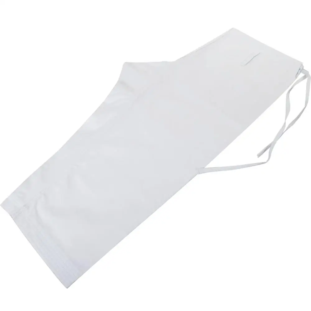 Dracula Wkf Professional White Karate Uniform with Waistband Belt Taekwondo Suit For Adult Children Women Men Kung Fu Training