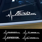 Наклейка на боковое окно автомобиля, 2 шт., для Ford C-MAX экспедиция Fiesta FIGO FLEX FUSION GALAXY GT KA PUMA RANGER Raptor S-MAX TRANSIT