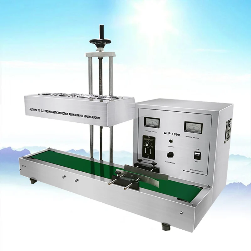 

Electromagnetic induction glass bottle mouth aluminum foil sealing machine honey plastic jars gasket capper machine