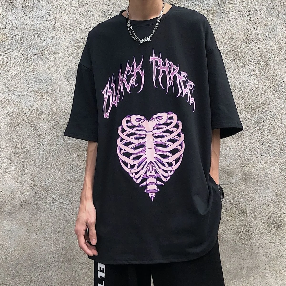 

2022 Woman T-shirts goth y2k Harajuku tops Halloween print Diablo Loose Short Sleeve kawaii anime graphic t shirt top