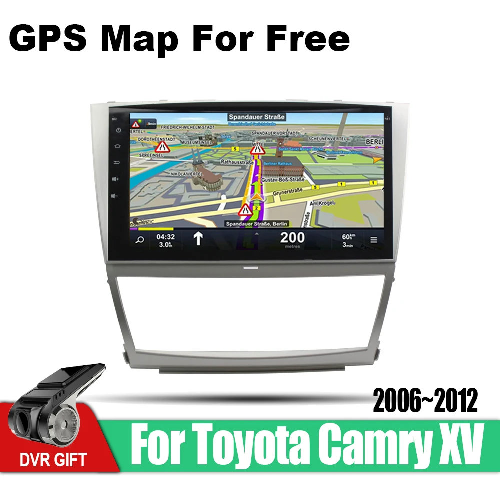 ZaiXi Автомобильный gps мультимедийный плеер для Toyota Camry XV 2006 ~ 2012 автомобильный Android