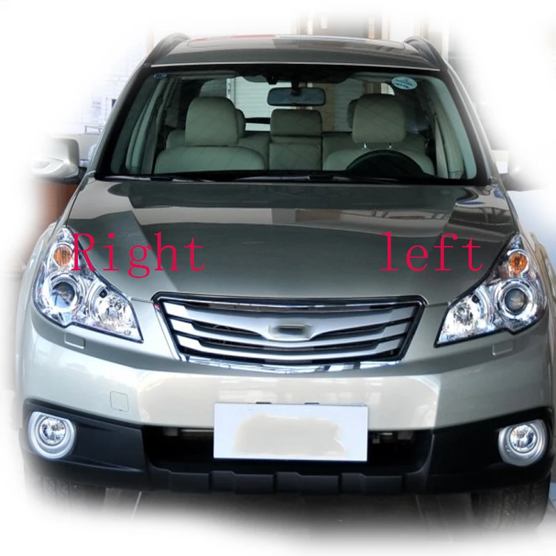 Для передних фар Subaru Legacy Outback 2010 2014 стеклянная маска для крышка лампы прозрачная