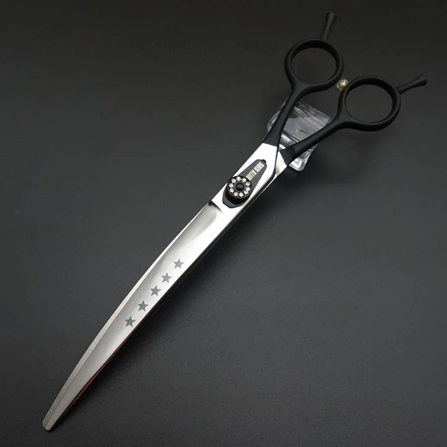 8 дюймов профессиональные ножницы для ухода за домашними животными, SMITH KING 8〞резка/прямые ножницы/филировщики/изогнутые ножницы 440C высокое качество решетки