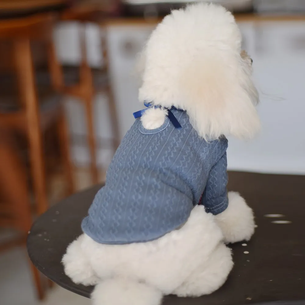 Pet Sweater for Autumn and Winter Korean Fashion Dog Cat Small Medium Stretch Underwear Two Feet Apparel | Дом и сад