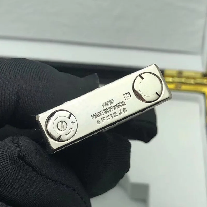 2020 Новое поступление Ligne 2 прикуривателя Ретро гравировкой цветка яркий пинг звук