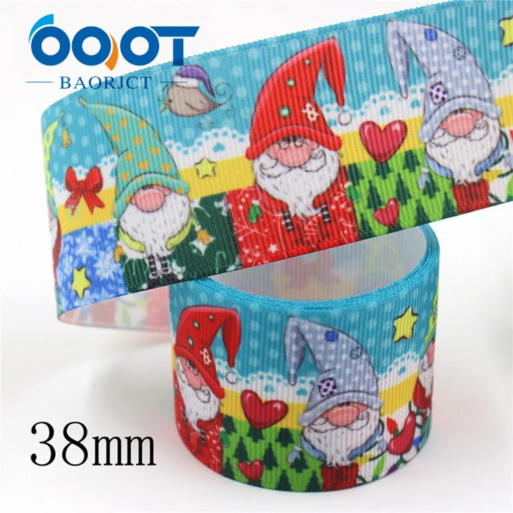 I-19809-1866 OOOT BAORJCT I-19809-1862, 38 мм 10 ярдов мультфильм термотрансферные печатные корсажные ленты, ленты ремесла, лук крышка DIY аксессуары - Цвет: I-19809-1866