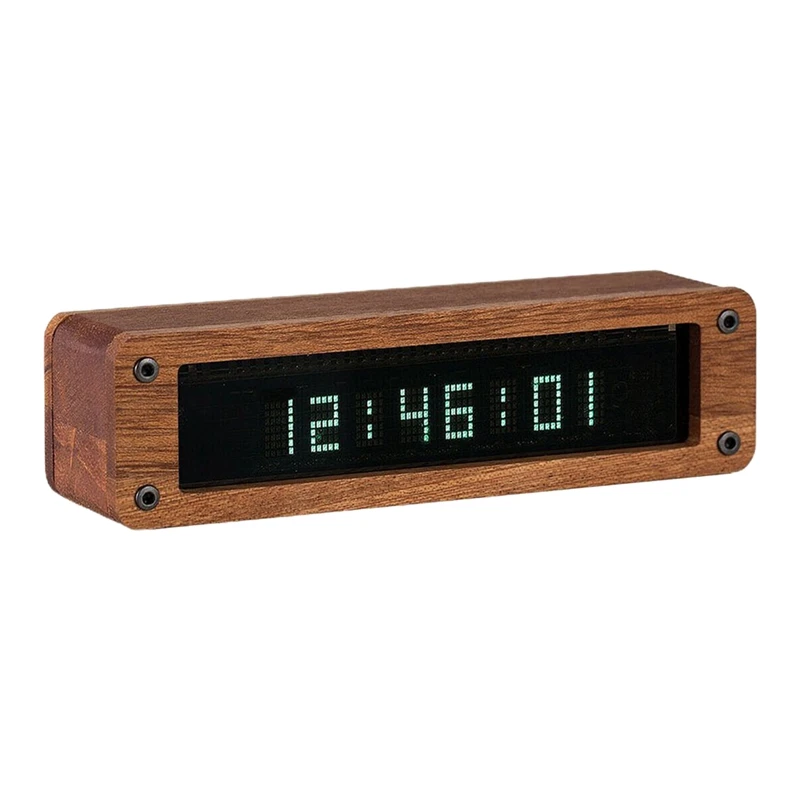 

Mini Retro VFD Clock Vacuum Fluorescent Display Tube Desk Mantel Shelf Clocks