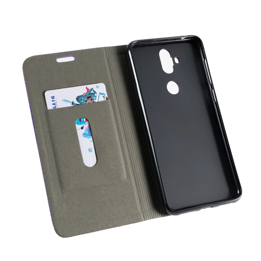 Кожаный чехол для телефона Asus Zenfone 5 Lite ZC600KL, чехол-книжка с откидной крышкой для Asus Zenfone 5 Lite, деловой чехол, ТПУ, силиконовая задняя крышка