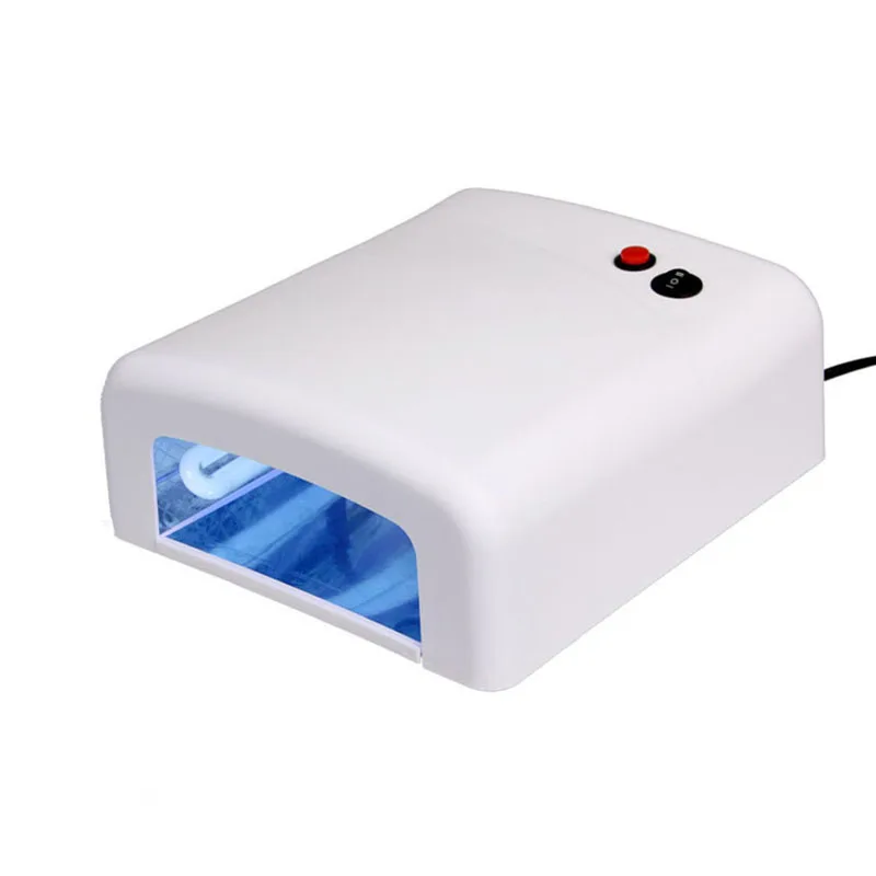 

New Pro Nail Polish Dryer Lamp 36W LED UV Gel Acrylic Curing Light Spa Kit With 4 Tubes FA