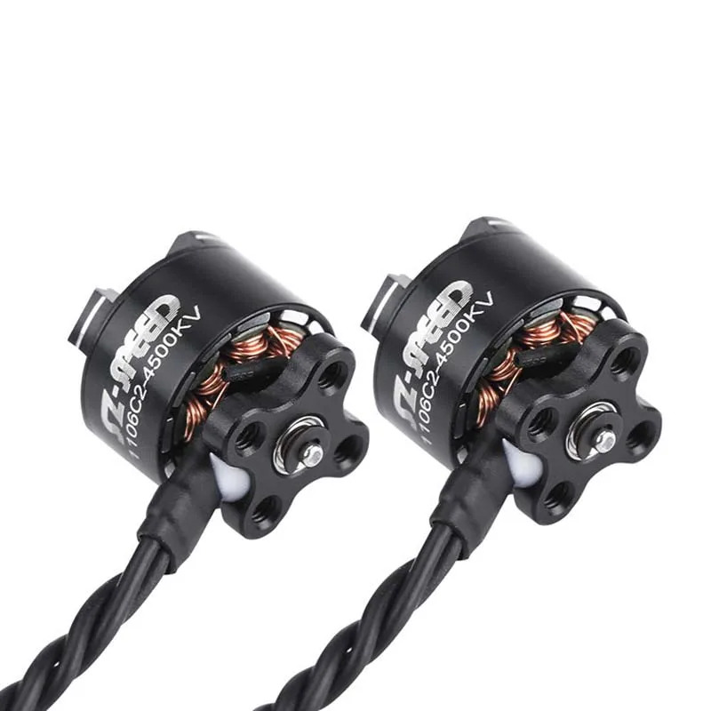4 шт. 2 4S моторы 1106C2 мотор 6000KV 4500KV для 3/2 5/2 8/3 дюймовых пропеллеров EMAX 2345 M2 * 5 мм 9