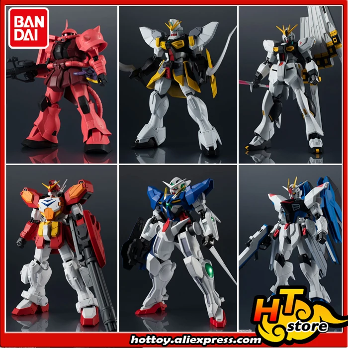 

SALE0a Оригинальная фигурка BANDAI GUNDAM UNIVERSE-CHAR'S SANDROCK Nu GUNDAM HEAVY ARMS EXIA FREEDOM «Mobile Suit Gundam''