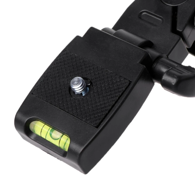 

Level Meter Plate Tripod Head Plastic Adapter Accessory With Arm Bracket