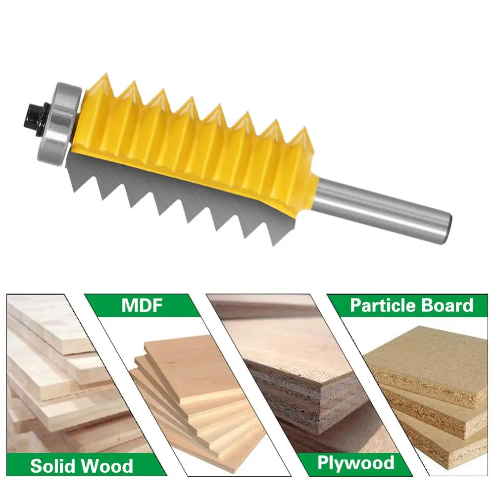 Концевая фреза 8 мм хвостовик сустава пальца клей для вырезания гребней и