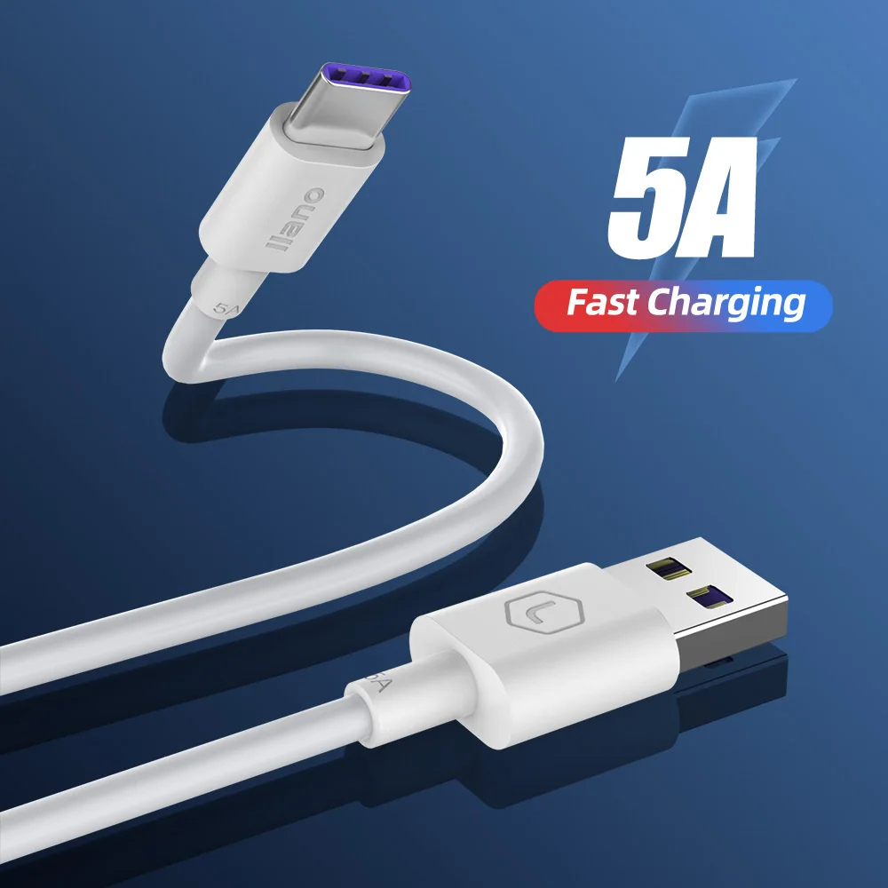 

Type C Cable For 5A Fast Charging Data Cable Meters For Samsung S10 S9 Huawei Mate20 30 P30 p20 Super Fast Charging Data Cable