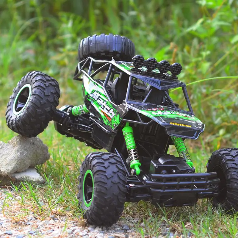 

RC Car 1/12 4WD Rock Crawlers 4x4 Driving Car Double Motors Drive Bigfoot Car Remote Control Car Model Off-Road Vehicle Toy