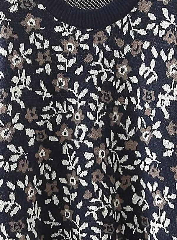 

2020 New Autumn Winter Women Female Casual Polyester Pullover Knit Sweater Outer Wear