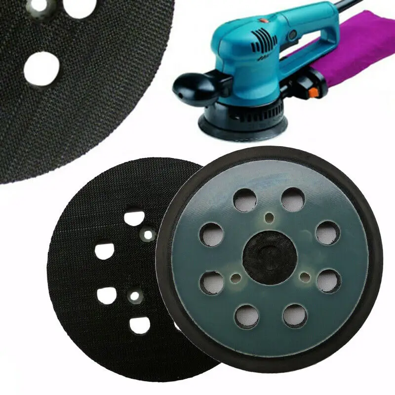 

5Inch Trackal Sander Backing Pad Base For Makita Bo5010 Bo5021 Bo5041 Mt922 Mt924